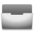 Aluminum Grey Open Icon 48x48 png